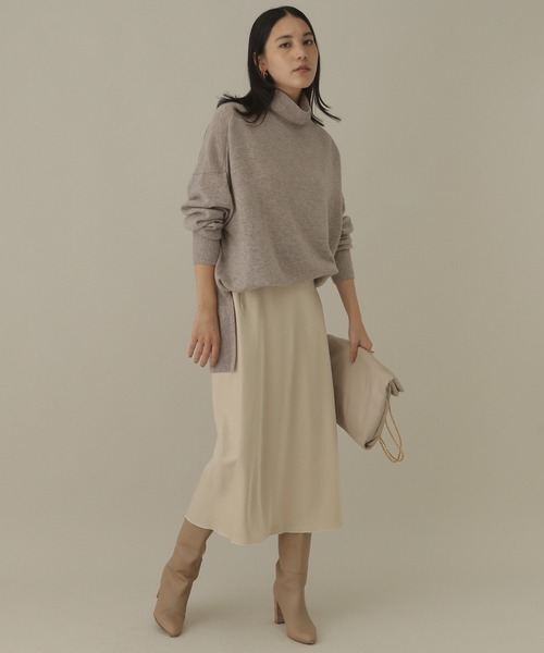 Chaos（カオス）の「ローサテンバイヤススカート（スカート）」 - WEAR