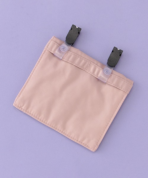 LOVETOXIC（ラブトキシック）の「クリップポケット（ポーチ・キッズ・ライトグリーン/アイボリー/ピンク/ブラック・FREE）」の9枚目の写真