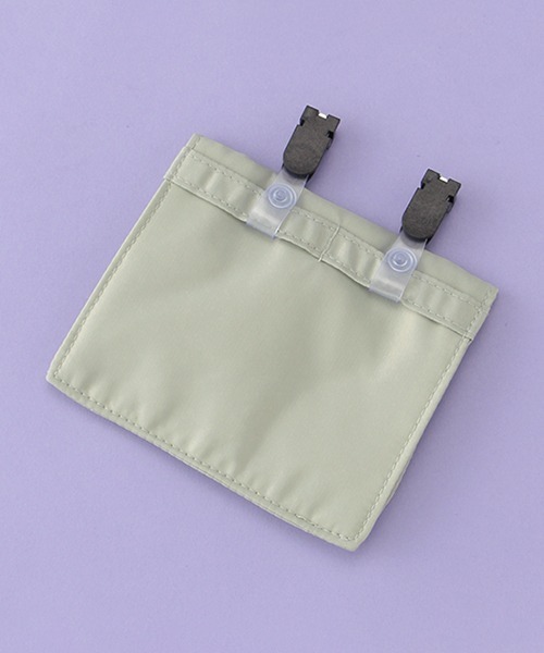 LOVETOXIC（ラブトキシック）の「クリップポケット（ポーチ・キッズ・ライトグリーン/アイボリー/ピンク/ブラック・FREE）」の8枚目の写真