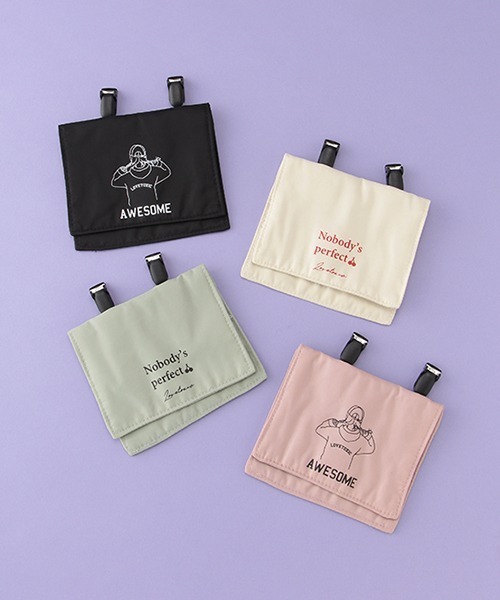 LOVETOXIC（ラブトキシック）の「クリップポケット（ポーチ・キッズ・ライトグリーン/アイボリー/ピンク/ブラック・FREE）」の11枚目の写真