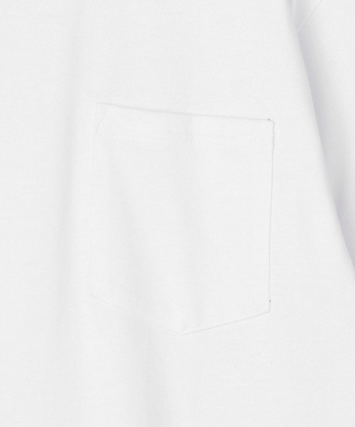 Morris & Sons（モリスアンドサンズ）の「MORRIS & SONS | ヘビーウェイト ポケットTシャツ MEN（Tシャツ/カットソー・メンズ・ホワイト/ブラック/ベージュ/ネイビー・MEDIUM/LARGE/X-LARGE）」の20枚目の写真