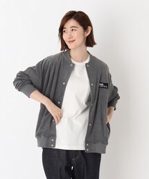 BASECONTROL（ベースコントロール）の「◆吸水速乾パイル ワンマイル スタジャン風カットソーブルゾン（ブルゾン）」