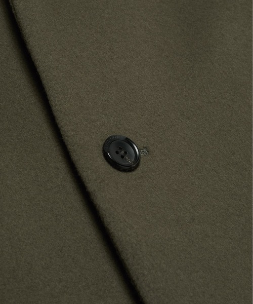 N.HOOLYWOOD（N.ハリウッド）の「CHESTERFIELD COAT（チェスターコート・メンズ・カーキ/グレー/ブラック・40/38/36）」の9枚目の写真