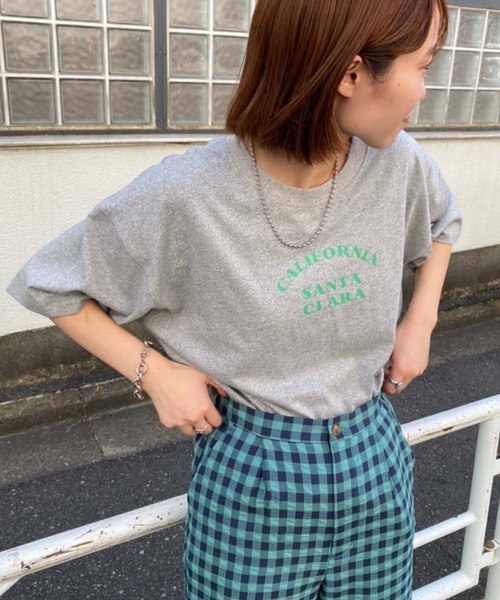 CIAOPANIC TYPY（チャオパニックティピー）の「【ZOZOTOWN限定】 CALIFORNIAヴィンテージロゴユニセックスTee（Tシャツ/カットソー・メンズ・ブラック/オフホワイト/グレー・L/XL/M）」の3枚目の写真