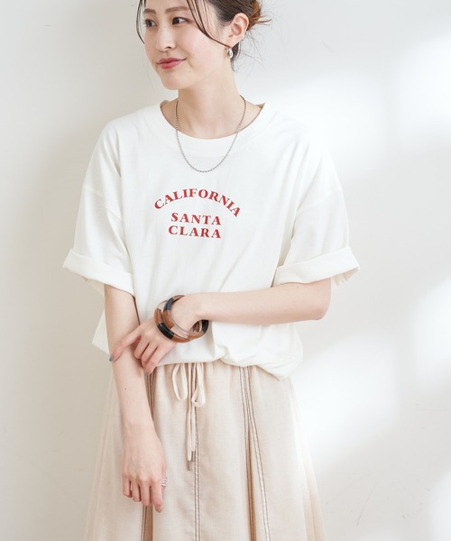 CIAOPANIC TYPY（チャオパニックティピー）の「【ZOZOTOWN限定】 CALIFORNIAヴィンテージロゴユニセックスTee（Tシャツ/カットソー・メンズ・ブラック/オフホワイト/グレー・L/XL/M）」の4枚目の写真