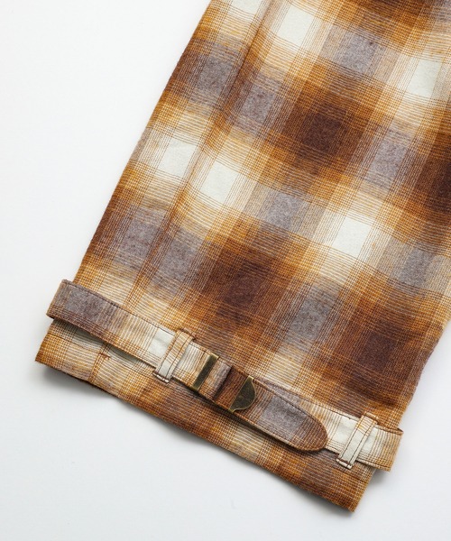 X-girl(エックスガール)の「OMBRE PLAID PANTS(その他パンツ・レディース・ブラウン/ブラック・M/S/XS)」の16枚目の写真
