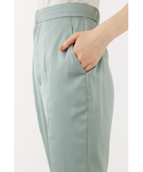 rienda（リエンダ）の「センタープレスフレアパンツ（スラックス・レディース・ブラック/ピンク/グリーン・SMALL/MEDIUM/X-SMALL）」の21枚目の写真