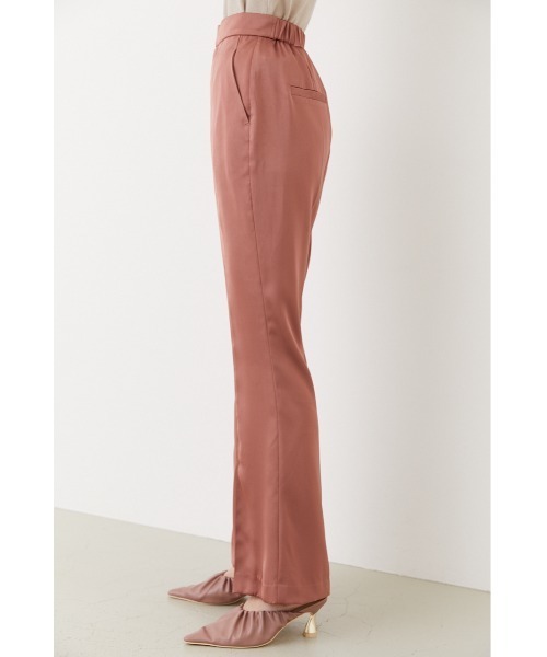rienda（リエンダ）の「センタープレスフレアパンツ（スラックス・レディース・ブラック/ピンク/グリーン・SMALL/MEDIUM/X-SMALL）」の19枚目の写真