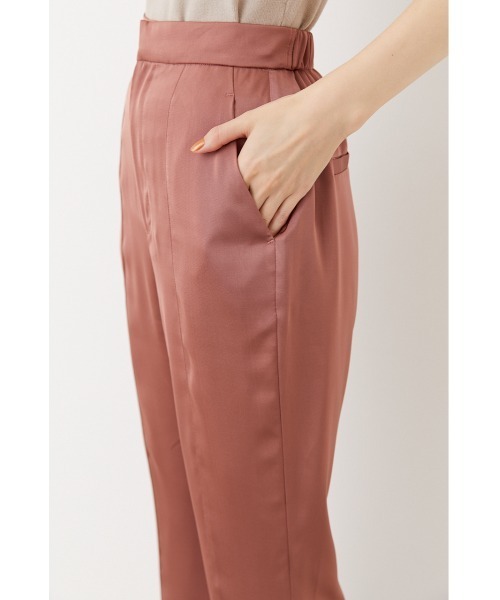 rienda（リエンダ）の「センタープレスフレアパンツ（スラックス・レディース・ブラック/ピンク/グリーン・SMALL/MEDIUM/X-SMALL）」の16枚目の写真