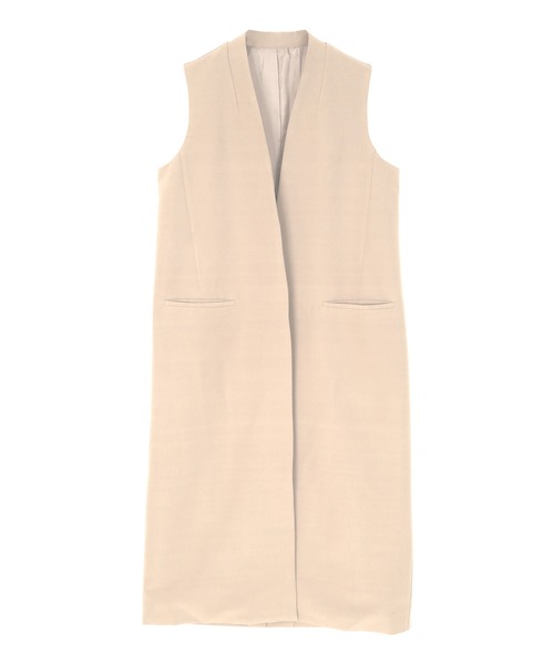 UR'S（ユアーズ）の「ロングジレ（その他アウター・レディース・グレイッシュベージュ/ブラック/モカ・S/L/M）」の16枚目の写真