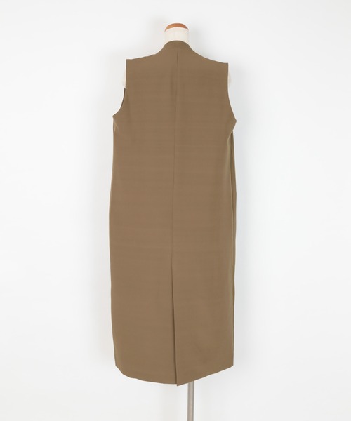 UR'S（ユアーズ）の「ロングジレ（その他アウター・レディース・グレイッシュベージュ/ブラック/モカ・S/L/M）」の15枚目の写真