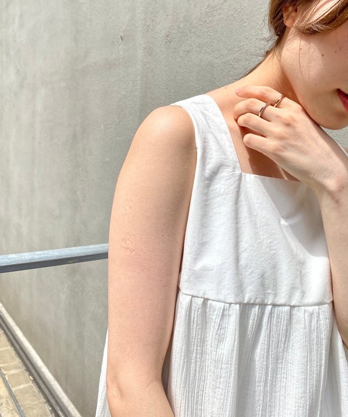 ONEME（ワンム）の「ONEME Lily Dress（ワンピース・レディース・ホワイト・FREE）」の2枚目の写真