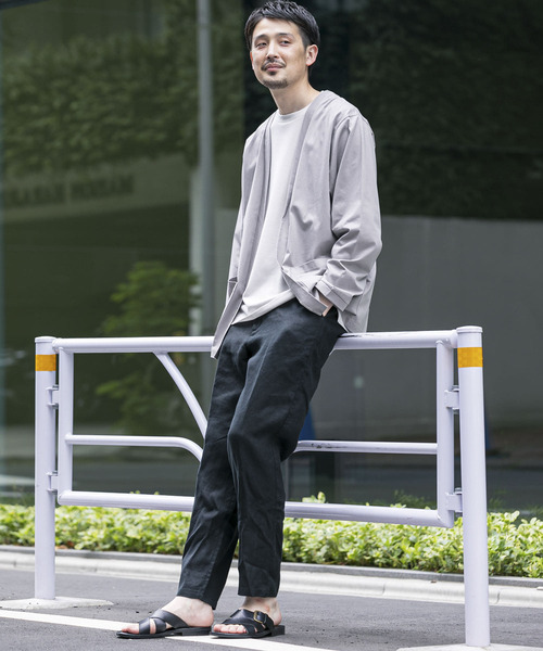 URBAN RESEARCH DOORS（アーバンリサーチドアーズ）の「ダブルシルケットカーディガン（カーディガン/ボレロ・メンズ・ネイビー/ブラウン/ライトグレー・38/40）」の13枚目の写真