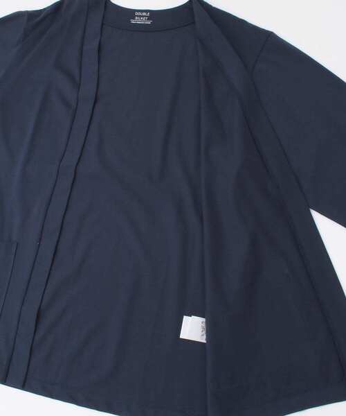 URBAN RESEARCH DOORS（アーバンリサーチドアーズ）の「ダブルシルケットカーディガン（カーディガン/ボレロ・メンズ・ネイビー/ブラウン/ライトグレー・38/40）」の6枚目の写真