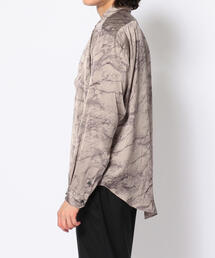 LUSOR | LUSOR（ルーソル）サテンプリントシャツ(シャツ/ブラウス)