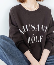 IENA | 裏毛ロゴスエット◆(Tシャツ/カットソー)