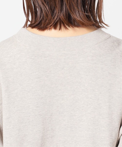 IENA（イエナ）の「裏毛ロゴスエット◆（Tシャツ/カットソー・レディース・グレー/ブラウン/ネイビー・FREE）」の16枚目の写真