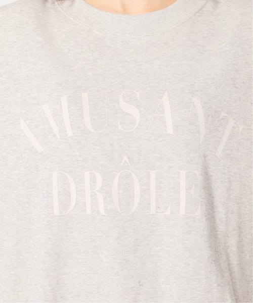 IENA（イエナ）の「裏毛ロゴスエット◆（Tシャツ/カットソー・レディース・グレー/ブラウン/ネイビー・FREE）」の21枚目の写真