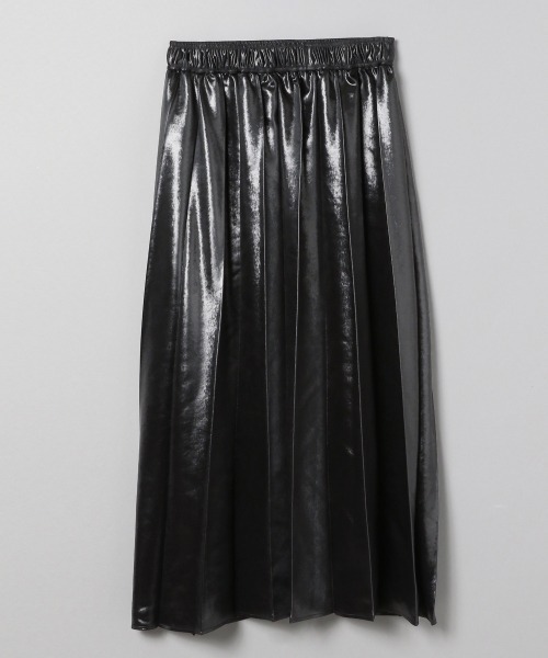 JEANASIS（ジーナシス）の「ビンテージサテンチンツプリーツスカート（スカート・レディース・ブラック/シルバー/ライトブルー/ゴールド・FREE）」の13枚目の写真