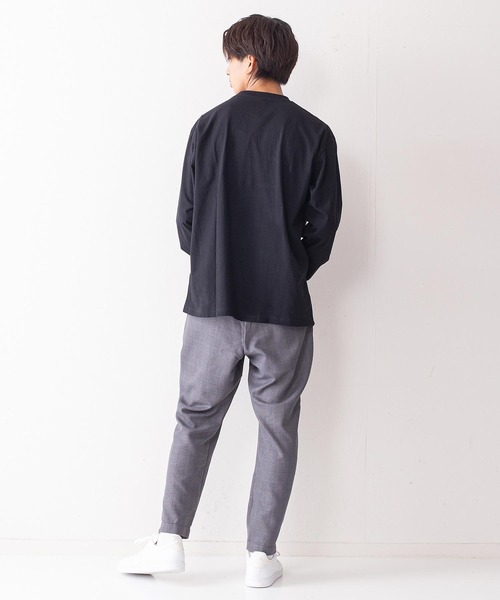 VISION STREET WEAR(ヴィジョンストリートウェア)の「【VISION STREET WEAR/ビジョンストリートウェア】アースサガラ刺繍ボックスシルエットルーズロンT(Tシャツ/カットソー・メンズ・ホワイト/ブラック/パープル/ブルー系その他・MEDIUM/LARGE/X-LARGE)」の12枚目の写真
