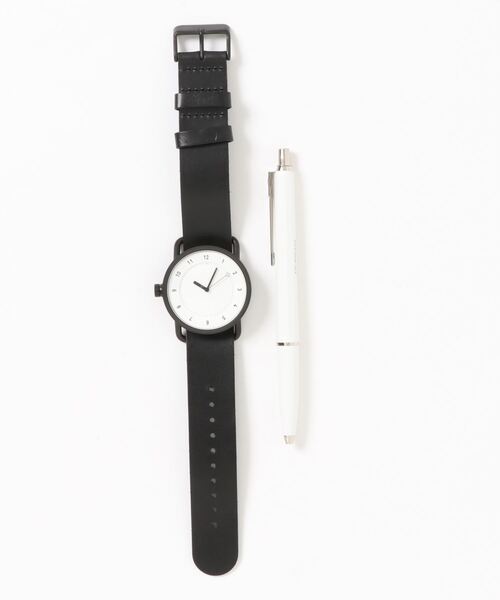 TID　Watches　（ティッド　ウォッチ　）の「「TID Watches ティッドウォッチズ」No.1 レザーバンド 40㎜（アナログ腕時計・メンズ・ブラック系/シルバー/ゴールド/ゴールド×ブラウン/ブラック×ブラック/ホワイト×ブラック/ホワイト×ブラウン・FREE）」の18枚目の写真