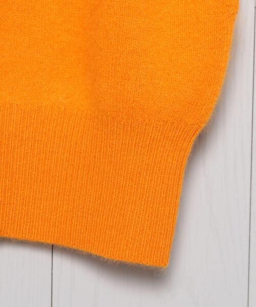 H　BEAUTY&YOUTH UNITED ARROWS（エイチビューティーアンドユースユナイテッドアローズ）の「＜H＞SHORT KNIT VEST/ニット（ニット/セーター・レディース・ブラック/オレンジ・FREE）」の14枚目の写真