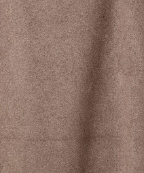 179/WG（イチナナキュウダブルジー）の「カットスウェードスカート（スカート・レディース・ブラウン/チャコールグレー/キャメル/オフホワイト・MEDIUM）」の22枚目の写真