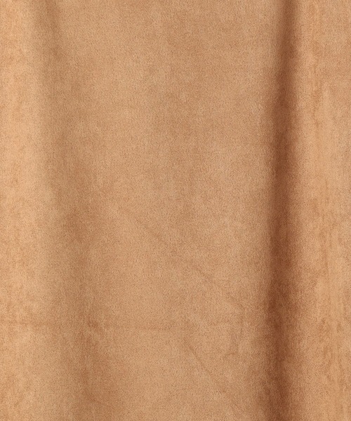 179/WG（イチナナキュウダブルジー）の「カットスウェードスカート（スカート・レディース・ブラウン/チャコールグレー/キャメル/オフホワイト・MEDIUM）」の21枚目の写真