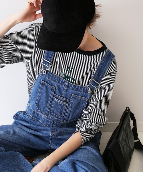 SLOBE IENA(スローブイエナ)の「IT COULD BE ロンTEE【手洗い可能】◆(Tシャツ/カットソー・レディース・ホワイト/ブラック系その他・FREE)」の16枚目の写真
