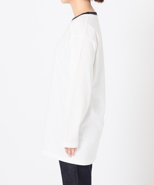 SLOBE IENA(スローブイエナ)の「IT COULD BE ロンTEE【手洗い可能】◆(Tシャツ/カットソー・レディース・ホワイト/ブラック系その他・FREE)」の21枚目の写真