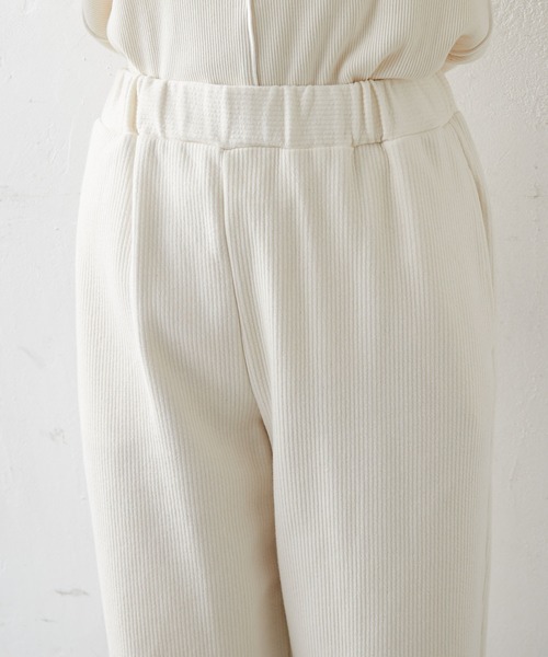 PUAL CE CIN（ピュアルセシン）の「針抜きリブインナーパンツ（その他パンツ・レディース・ブラック/ブラウン/マスタード/ナチュラル・FREE）」の11枚目の写真