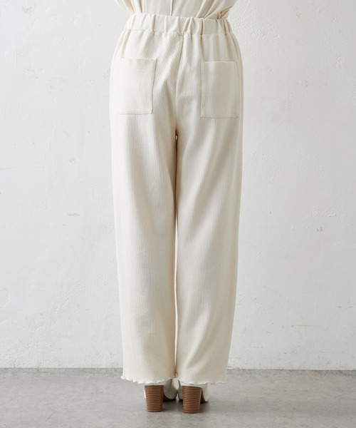 PUAL CE CIN（ピュアルセシン）の「針抜きリブインナーパンツ（その他パンツ・レディース・ブラック/ブラウン/マスタード/ナチュラル・FREE）」の16枚目の写真