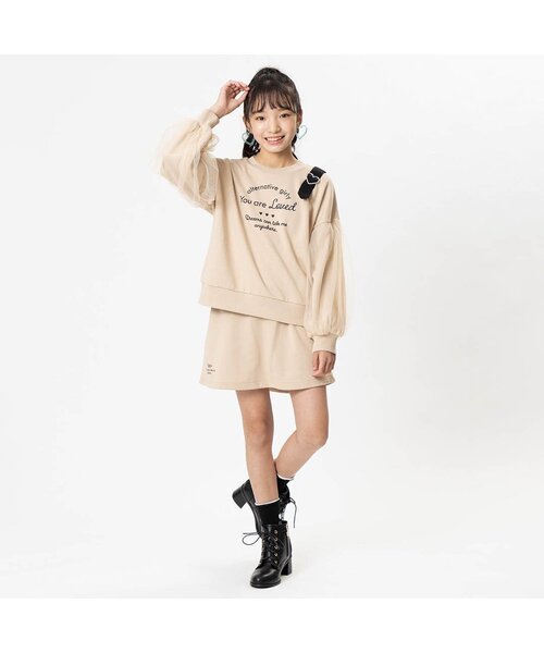 algy(アルジー)の「ガーリー裏毛セットアップ(セットアップ・キッズ・ラベンダー/オフホワイト/ベージュ・XX-SMALL/SMALL/MEDIUM/X-SMALL)」の18枚目の写真
