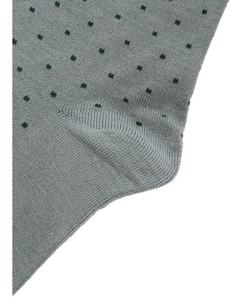 koe（コエ）の「TOPラメニットドット*（ソックス/靴下・レディース・グリーン/パープル/ブラック/ライトグレー・FREE）」の10枚目の写真