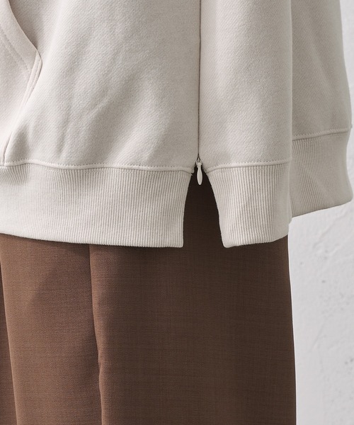 epnok(エプノック)の「サイドオープンパーカー(パーカー・メンズ・グレイッシュブルー/ブラック/アイボリー・MEDIUM/LARGE/SMALL)」の20枚目の写真