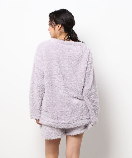 PEANUTS(ピーナッツ)の「【SNOOPY】スヌーピーボアVネックルームウェアセット(ルームウェア/パジャマ)」 - WEAR