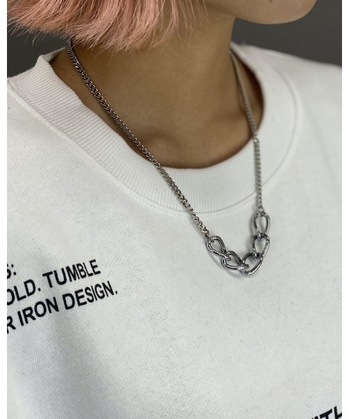 VIBGYOR（ヴィブジョー）の「「CAMP」Laundry symbol white sweatshirt（Tシャツ/カットソー・レディース・ホワイト/ブラック・FREE）」の8枚目の写真