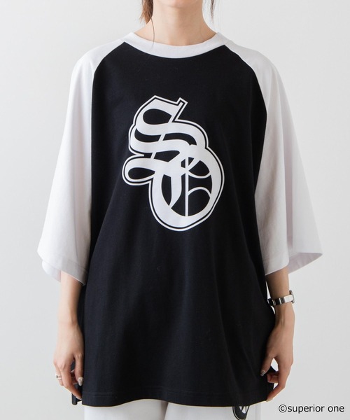 WEGO GRAPHICS(ウィゴーグラフィックス)の「WEGO/superior oneコラボラグランビッグT(Tシャツ/カットソー・メンズ・ホワイト/ブラック・FREE)」の14枚目の写真