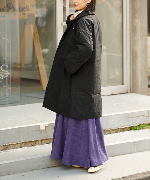 DESCENTE PAUSE（デサントポーズ）の「《ユニセックス》【DESCENTE PAUSE/デサントポーズ】SOUTIEN COLLAR DOWN COAT（ダウンジャケット/コート・レディース・ブラック/ネイビー・X-SMALL/MEDIUM/0）」の19枚目の写真