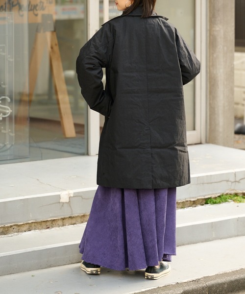 DESCENTE PAUSE（デサントポーズ）の「《ユニセックス》【DESCENTE PAUSE/デサントポーズ】SOUTIEN COLLAR DOWN COAT（ダウンジャケット/コート・レディース・ブラック/ネイビー・X-SMALL/MEDIUM/0）」の20枚目の写真