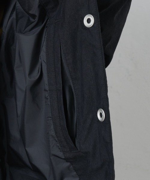 DESCENTE PAUSE（デサントポーズ）の「《ユニセックス》【DESCENTE PAUSE/デサントポーズ】SOUTIEN COLLAR DOWN COAT（ダウンジャケット/コート・レディース・ブラック/ネイビー・X-SMALL/MEDIUM/0）」の22枚目の写真