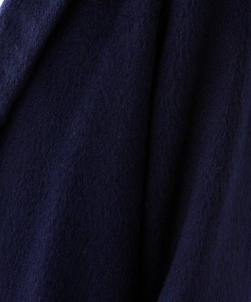 M.deux（エムドゥ）の「シャギーチェスターコート（チェスターコート・レディース・ネイビー・MEDIUM）」の9枚目の写真