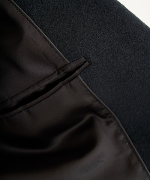 BESPOKE TOKYO WOOLCHASHMERE CHESTER COAT