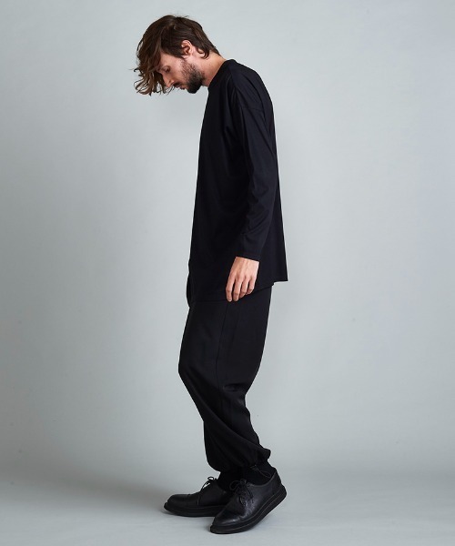 NO ID.(ノーアイディ)の「mlt3702-ポインテッドJQ-BIG-PO プルオーバー(Tシャツ/カットソー・メンズ・ブラック/ブラック系その他/レオパード・ONE SIZE)」の11枚目の写真