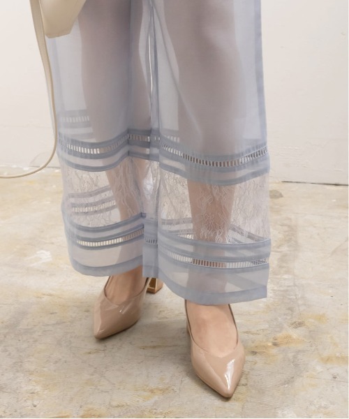 RANDA（ランダ）の「ストレスフリー/ソフト デザインヒールパンプス（パンプス・レディース・ブラック/パープル/グレイッシュベージュ・23/24/25/25.5/22.5/24.5/23.5/22）」の12枚目の写真