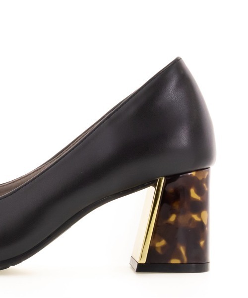 RANDA（ランダ）の「ストレスフリー/ソフト デザインヒールパンプス（パンプス・レディース・ブラック/パープル/グレイッシュベージュ・23/24/25/25.5/22.5/24.5/23.5/22）」の5枚目の写真