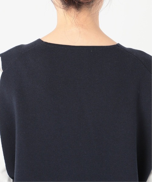 Spick & Span（スピックアンドスパン）の「ニットベスト◆（ベスト・レディース・ネイビー/グレー・FREE）」の22枚目の写真