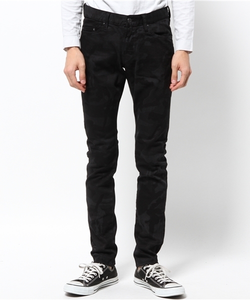 HYSTERIC GLAMOUR（ヒステリックグラマー）の「CAMO総柄 SデニムスリムPT（デニムパンツ・メンズ・グリーン系カモフラージュ/ブラック系その他・32inch/28inch/34inch/30inch）」の14枚目の写真