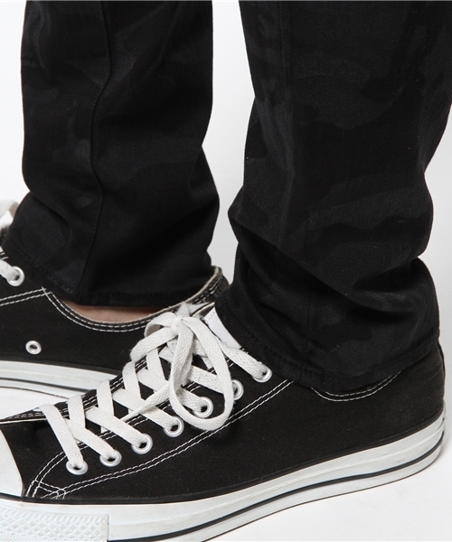 HYSTERIC GLAMOUR（ヒステリックグラマー）の「CAMO総柄 SデニムスリムPT（デニムパンツ・メンズ・グリーン系カモフラージュ/ブラック系その他・32inch/28inch/34inch/30inch）」の8枚目の写真