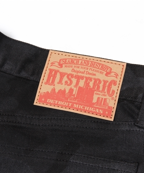 HYSTERIC GLAMOUR（ヒステリックグラマー）の「CAMO総柄 SデニムスリムPT（デニムパンツ・メンズ・グリーン系カモフラージュ/ブラック系その他・32inch/28inch/34inch/30inch）」の3枚目の写真